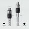 711L 14 Hex to Square Drive Socket 2in1 Extension Combo 1PCS Hex End 1PCS Flat End Adapter Compatible with Multitools 14 Adapters