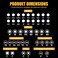 WSSODHK BitKit 21 DoubleEnded Screwdriver Bits Flat BitKit Designed for Leatherman MultiTool Screwdrivers IndustrialGrade Hardened S2 Impact Steel Comprises Double Sheaths and Storage Pouch