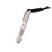 Hamans Titanium Pry Bar with Nail Puller Bottle Opener Function with Pocket Clip Grey