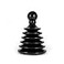 Master Plunger Mighty Tiny Plunger Designed for BathroomKitchen Sinks Perfect for RVs Unclogs Fast Easy Patent Pending Black