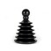 Master Plunger Mighty Tiny Plunger Designed for BathroomKitchen Sinks Perfect for RVs Unclogs Fast Easy Patent Pending Black