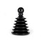 Master Plunger Mighty Tiny Plunger Designed for BathroomKitchen Sinks Perfect for RVs Unclogs Fast Easy Patent Pending Black
