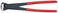 KNIPEX 99 11 250 High Leverage Concretors Nippers Plastic Dipped
