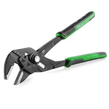 SK 10Inch Pliers Wrench Premium CRV Construction Smooth Parallel Jaws with Comfortable Grips