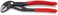 KNIPEX Tools Cobra Water Pump Pliers 7 14 inch red