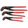 Wiha 32669 Push Button Adjustable Water Pump Pliers Set 3 Piece