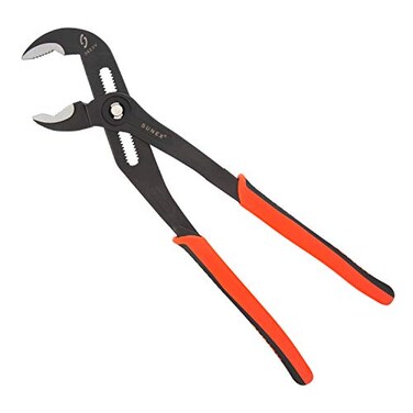 Sunex Tools Sunex 3623V 16 Push Button Water Pump Plier SelfLocking Fast Size Adjustment VGroove Jaw NonSlip Comfort Grip Handles