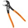Klein Tools D50510B 10Inch Adjustable Pliers QuickAdjust Klaw Pump Pliers VJaw Hardened Teeth for Maximum Torque
