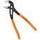 Klein Tools D50510B 10Inch Adjustable Pliers QuickAdjust Klaw Pump Pliers VJaw Hardened Teeth for Maximum Torque