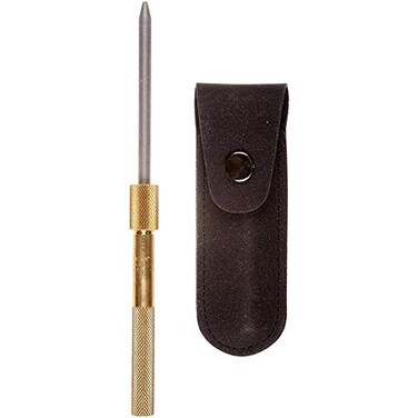 EZE-LAP EZELAP 314 x 14 Diamond Round Sharpener in Brass Handle