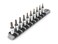 TEKTON 14 Inch Drive Torx Bit Socket Set with Rail 10Piece T6T30 SHB90103