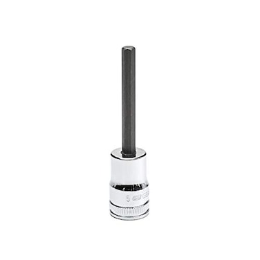 GEARWRENCH 38 Drive MidLength Hex Bit Socket 5mm 82540