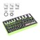 OEMTOOLS 23991 35 Piece MultiDrive Star Socket Set Torx Socket Set with EVA Foam Tray Designed to Fit in Cabinets and Tool Boxes Easy Identification