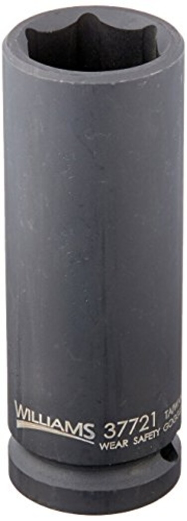 Williams 37721 12Inch Drive Deep Impact Socket 6 Point 21mm