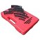 SUNEX TOOLS 1874 14 Drive Master Fractional and Metric Impact Sockets Set