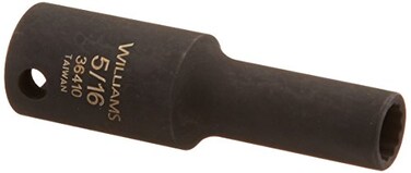 Williams 36410 38Inch Drive 516 Deep Impact 12Point Socket