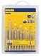 Lenox IRWIN Tools HANSON 80187 AllPurpose Bit with Tap 13 Piece Set Red