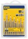 Lenox IRWIN Tools HANSON 80187 AllPurpose Bit with Tap 13 Piece Set Red