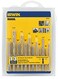 Lenox IRWIN Tools HANSON 80187 AllPurpose Bit with Tap 13 Piece Set Red