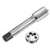 uxcell 2pcs Tap and Die Set 3416 UNF Left Hand Thread Tap Round Die Tapping Threading Tool Tap Die Kit for Nut Screw Bolt Thread Repair