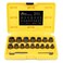 Topec Stripped Bolt Extractor Kit 18Piece Bolt Extractor Socket Set 38 Drive Rounded Nut Remover Set for Broken Rusted Fasteners