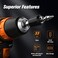 Nuovoware Damaged Screw Extractor Set Upgraded 33 PCS Easy Out Stripped Screw Extractor Kit Allpurpose HSS Broken Screw Remover Set with 2 Magnetic Extension Bit Holder Socket Adapter