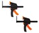 WEN 36053C 6 Quick Release Track Saw Clamps 2 Pack