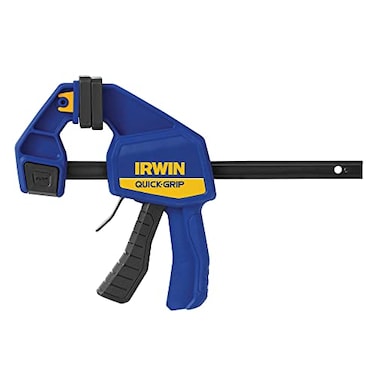 IRWIN QUICKGRIP Bar Clamp OneHanded MediumDuty 6Inch 1964717 Blue
