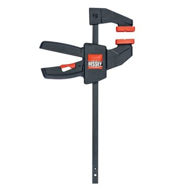 BESSEY EHK series Micro 4 12 Trigger Style Clamp Fast Acting One Hand Woodworking Clamps for Wood working Carpentry Home Improvement DIY Construction Projects