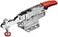BESSEY STCHH20 Horizontal AutoAdjust Toggle Nickel Plated Clamp Silver