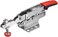 BESSEY STCHH20 Horizontal AutoAdjust Toggle Nickel Plated Clamp Silver