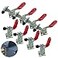 MIKMAYTOO Small Quick Release Horizontal Toggle Clamp 201A Hand Tool 60 lbs 27kg 2018PACK