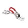 E-TING ETING 6Pack 4001 330Lbs Holding Capacity Adjustable Toggle Latch Clamp Smoker Latch Clamps 150Kg Quick Release Pull Latch 24 Screws for Various Tool Box