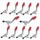 MIKMAYTOO Toggle Clamp Latch Antislip 12 Pack Hand Tool Quick Release Heavy Duty Toggle Clamp Tool for Wood Working 301AM12 PCS