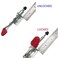 MIKMAYTOO Toggle Clamp Latch Antislip 12 Pack Hand Tool Quick Release Heavy Duty Toggle Clamp Tool for Wood Working 301AM12 PCS