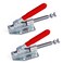 WEITARI 2pcs Adjustable Toggle Clamp Pull Button Quick Release Push Pull Action Toggle Clamp 397 Lbs Capacity 30mm Stroke 45 Steel 36020 Toggle Clamp