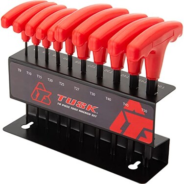 Tusk 10 Piece Wrench Set Compatible With Torx Heads