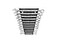 TEKTON Combination Wrench Set with Rack 11Piece 1434 in WCB91103