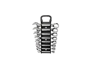 TEKTON Stubby Combination Wrench Set with Holder 8Piece 516 34 in WRN01066