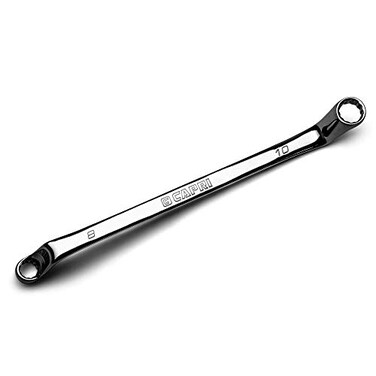 Capri Tools 8 x 10 mm 75Degree Deep Offset Double Box End Wrench CP119500810