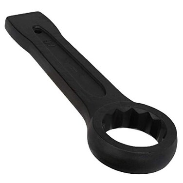Boxonly Slogging Ring Wrench Box End Striking Wrenches Metric Slogging Flat Single Ring Spanner 32mm