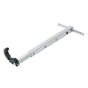 RIDGID 31175 Model 1017 Fold Over Basin Adjustable 10 To 17 Pipe Wrench Silver Made In The USA