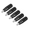 uxcell 5 Pcs Revolving Handwheel Machine Handle M6 Male Threaded Stem