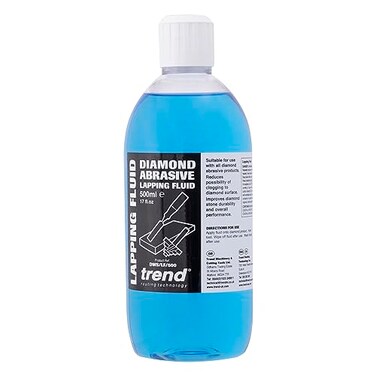 Trend Diamond Abrasive Lapping Fluid 17 fl oz Sharpening Fluid for Diamond Stones Reduces Loading and Improves Cutting Performance DWSLF500