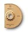 Fein Starlock Carbide Segmented Saw Blade Precise Tile Grout Removal Plaster Cutting and Porous Concrete Work Extra Thin Version 21516 Diameter 364 Kerf 63502125210