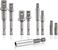 NEIKO 00257 Socket Adapter Extension DrillBit Set Includes 14 38 and 12Inch Drives Made with CrV Steel 9Piece Extension Set Includes a Magnetic Bit Holder
