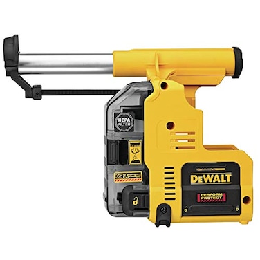 DEWALT Onboard Rotary Hammer Dust Extractor for 1Inch SDS Plus Hammers DWH303DH
