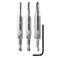 Make it Snappy Snappy 3pc Self Centering Hinge Drill Bit Set Made in USA