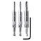 Make it Snappy Snappy 3pc Self Centering Hinge Drill Bit Set Made in USA