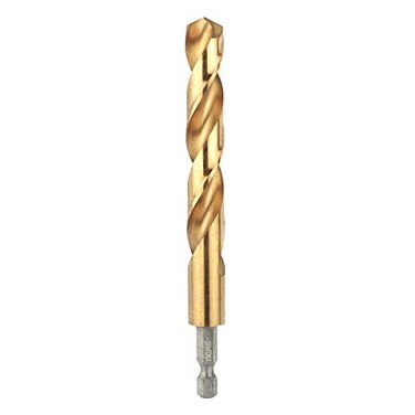 Norske Tools NIDBP227 Hex Shank Titanium Coated 12 Impact Drill Bit